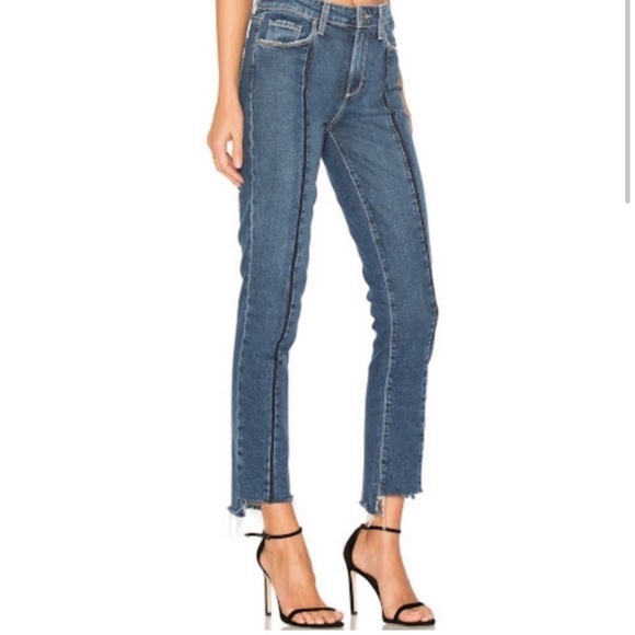 PAIGE Julia Step Hem Felice Step Hem Jeans Size 26 - Picture 13 of 13